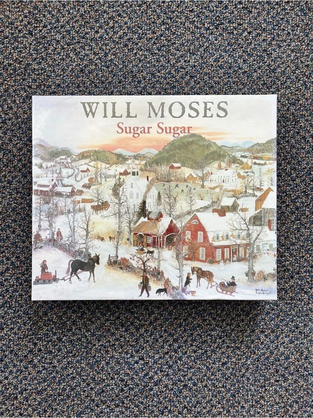 Will Moses Sugar 1,000-Piece Puzzle Multicolor & Red